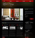 Interior Design Flash Joomla Template