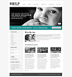 Help Children Flash Drupal Theme