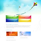 Art Studio flash template