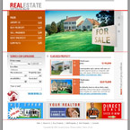 Personal realtor html & flash template