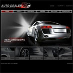 Auto dealer flash template