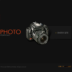 Photo folio CMS flash template