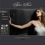 Fashion store CMS flash template