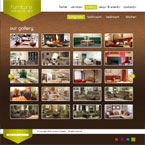 Furniture CMS flash template