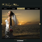 Wedding album CMS v2 flash template