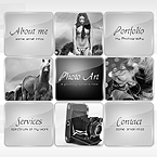 Art box photographer swish CMS template