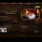 Classic and luxury hotel flash template