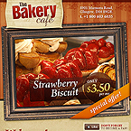 Bakery cafe Facebook template