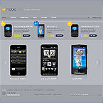 E-Mobile ecommerce  Fancy flash template