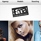 Fashion Agency FlashMoto CMS template