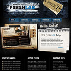 Fresh labs design PSD template