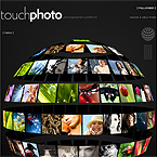 Photo 3d facebook flash CMS template