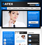 Satex biz joomla template