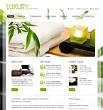 Luxury spa salon joomla