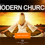 Church flash website templates