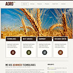 Agriculture Website Template