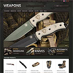 Weapon Store Prestashop Theme