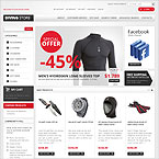 Scuba Diving Equipment Magento Theme