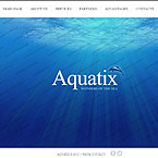 Aquarium Website Template