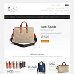 Mens Clothing Template For Virtuemart