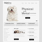 Dogs Train Site Template