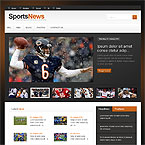 Sporting News Joomla Template