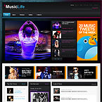 Music News Wordpress Template