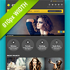 Photo Studio Facebook Template 810px