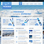 Winter Sport Web Template