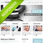 Communications Website Template