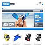 Dive Supply Prestashop Theme