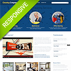 Cleaning Company Joomla Template