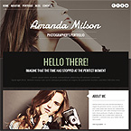 Digital Photo Portfolio Wordpress Site