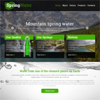 Health Water Website Template