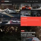 Automobile Fan Site Template