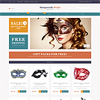 Mask Entertainment Magento Template