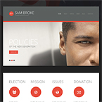 Politician Wordpress Template