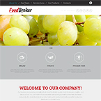 Food Broker Website Template