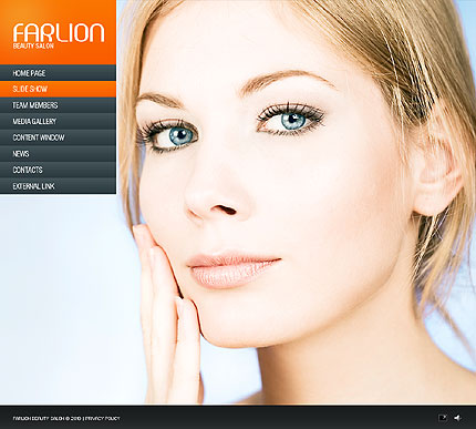 Farlion beauty XML Flash template