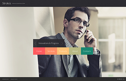 Creative business 2011 joomla template