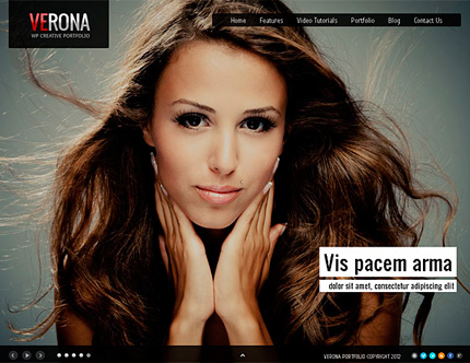 Verona Creative Portfolio Wordpress Theme