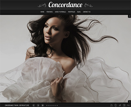 Concordance Photo Portfolio Wordpress Theme