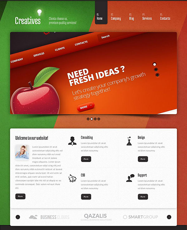 Creatives Joomla Theme