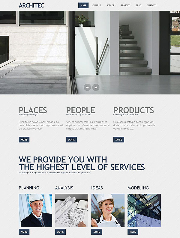 Architecture Building Joomla Template