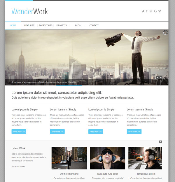 Corporate Portfolio Responsive Template