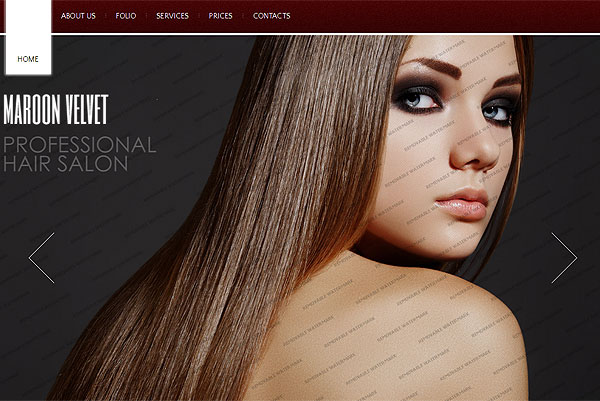 Hair Salon Html Template