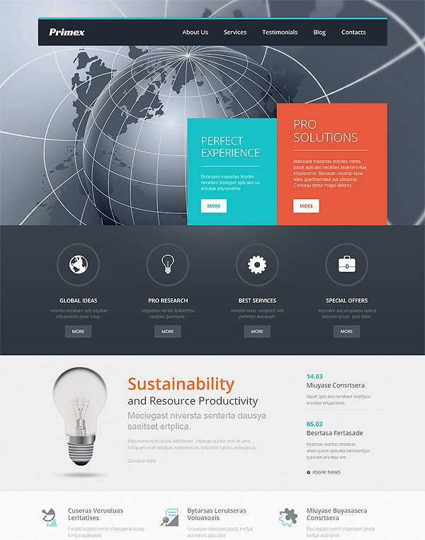 Business Theme For Wordpress